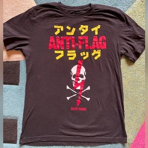 Black Anti-Flag Graphic T-Shirt